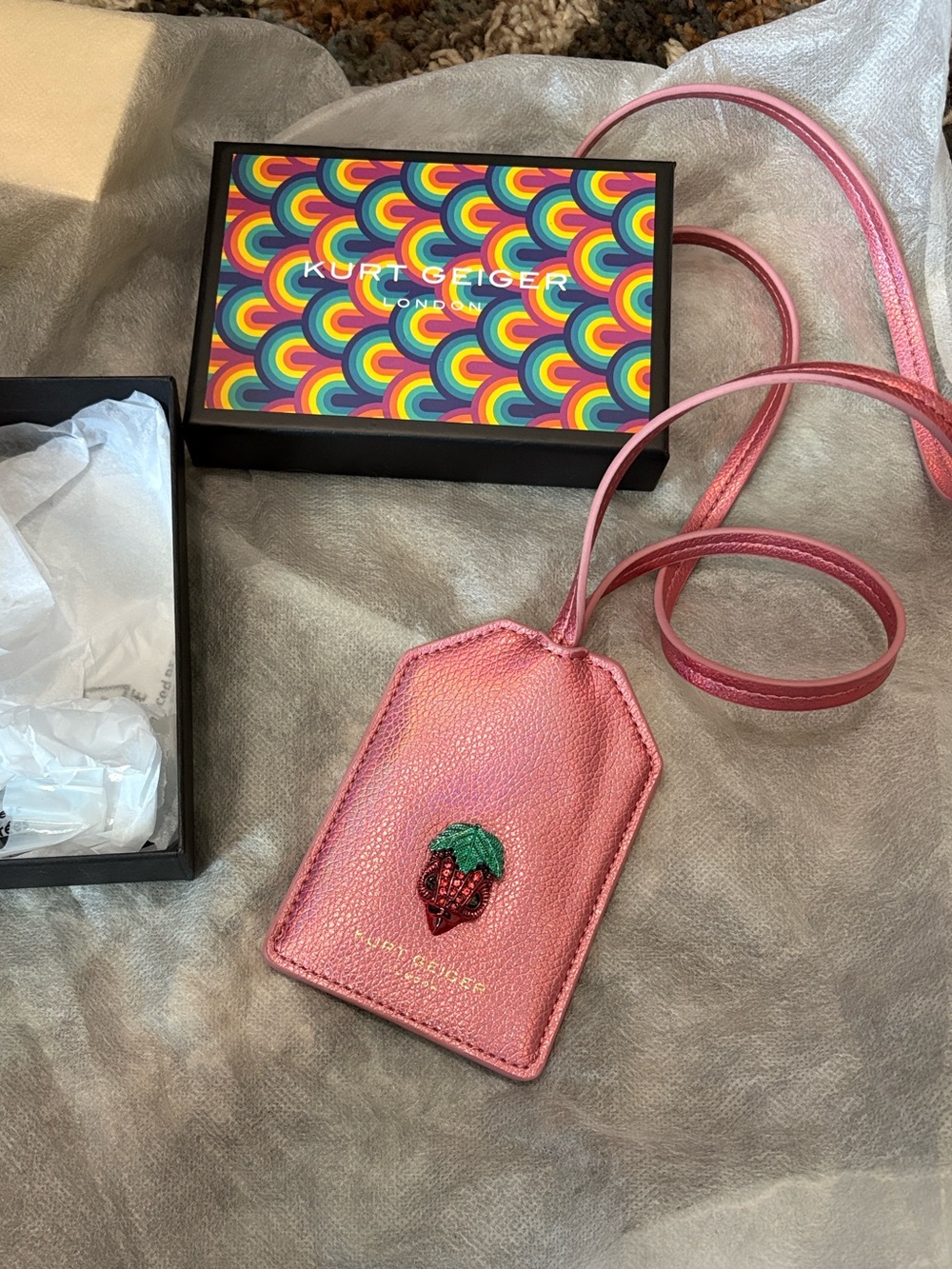 Kurt Geiger London Southbank Lanyard Tag